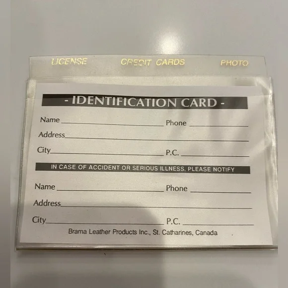 NWOT Brama Handmade Canada Deerskin Tooled Leather Wallet - Picture 5 of 14